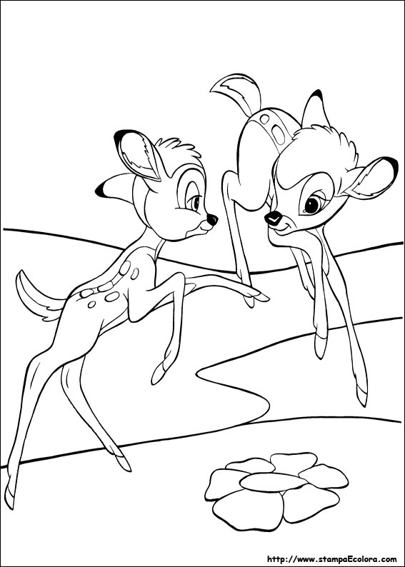 Disegni Bambi 2